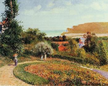 卡米耶 畢沙羅 The Garden of the Hotel Berneval 卡米耶 畢沙羅 The Garden of the Hotel Berneval